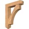 Ekena Millwork Westlake Arts and Crafts Smooth Bracket w/ Offset Brace, Western Red Cedar, 7 1/2"W x 34"D x 40"H BKT0806X34X40WTL03SWR - alternate 1